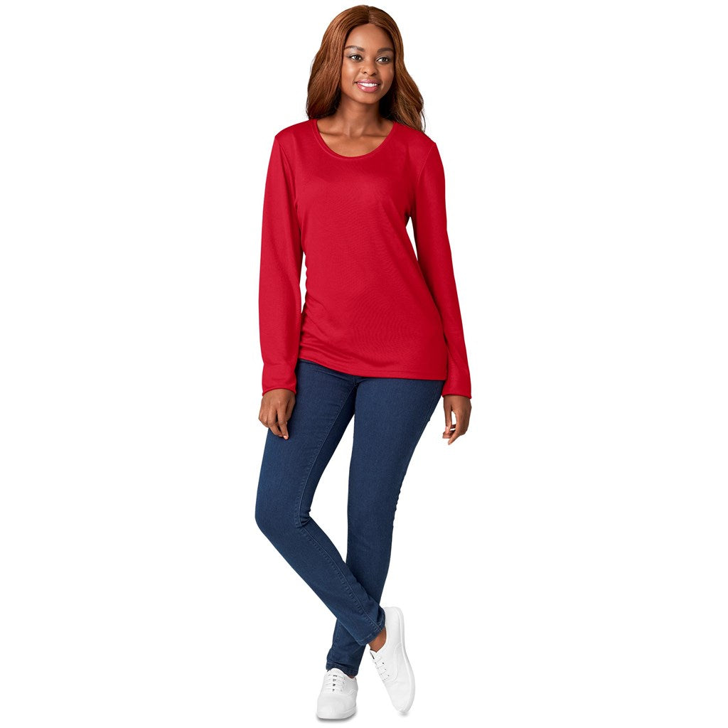 Ladies Long Sleeve All Star T-Shirt - ROYAL BLUE / 2XL