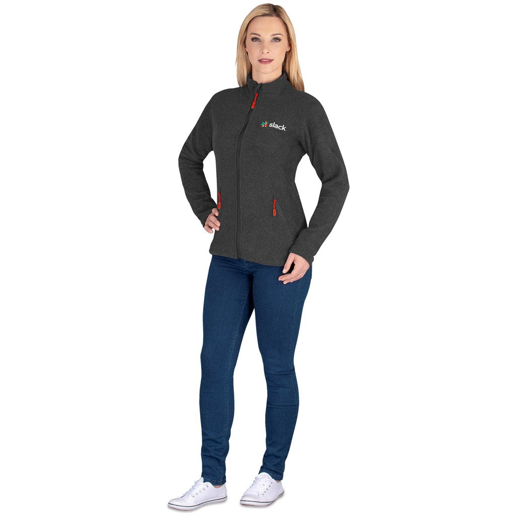Ladies Oslo Micro Fleece Jacket - NAVY / S