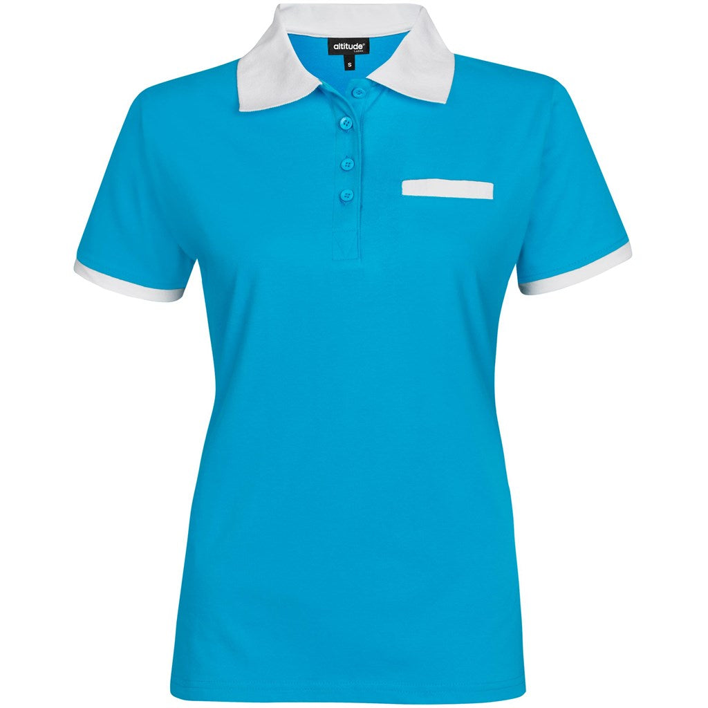 Ladies Caliber Golf Shirt - STONE / 4XL