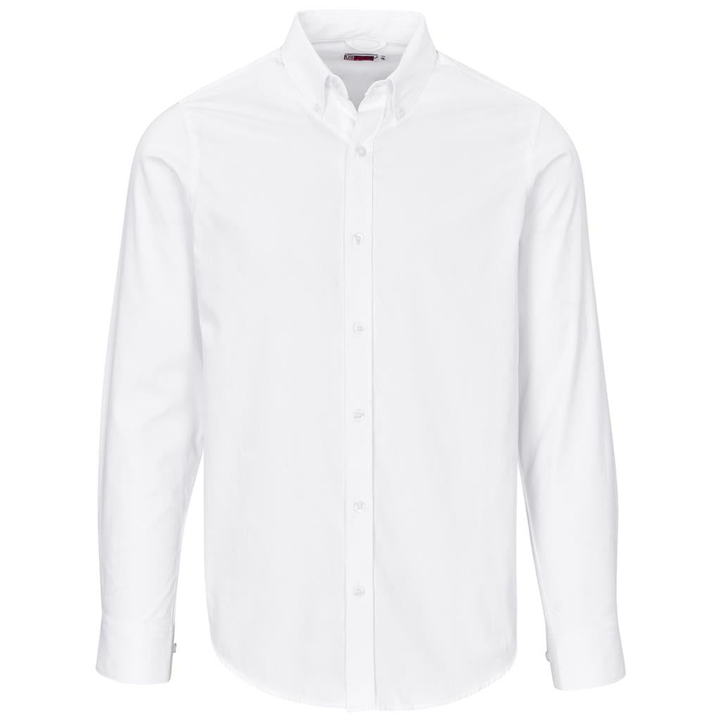 Mens Long Sleeve Cotton Twill Moderna Shirt