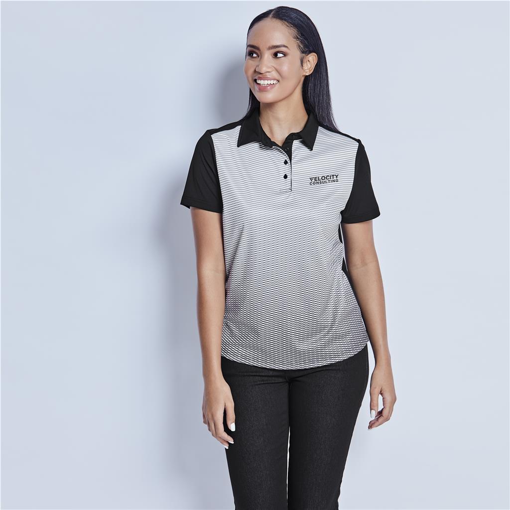 Ladies Masters Golf Shirt - BLACK / S