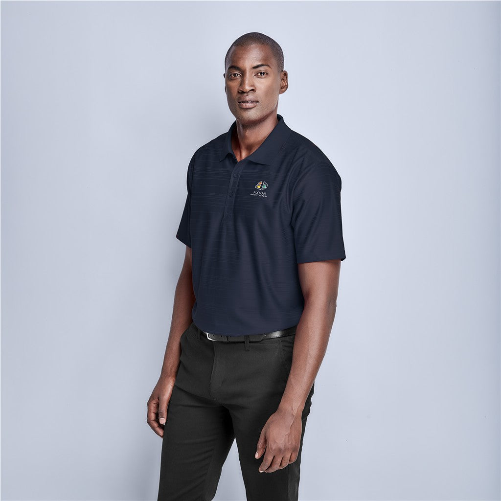 Mens Viceroy Golf Shirt - BLACK / L