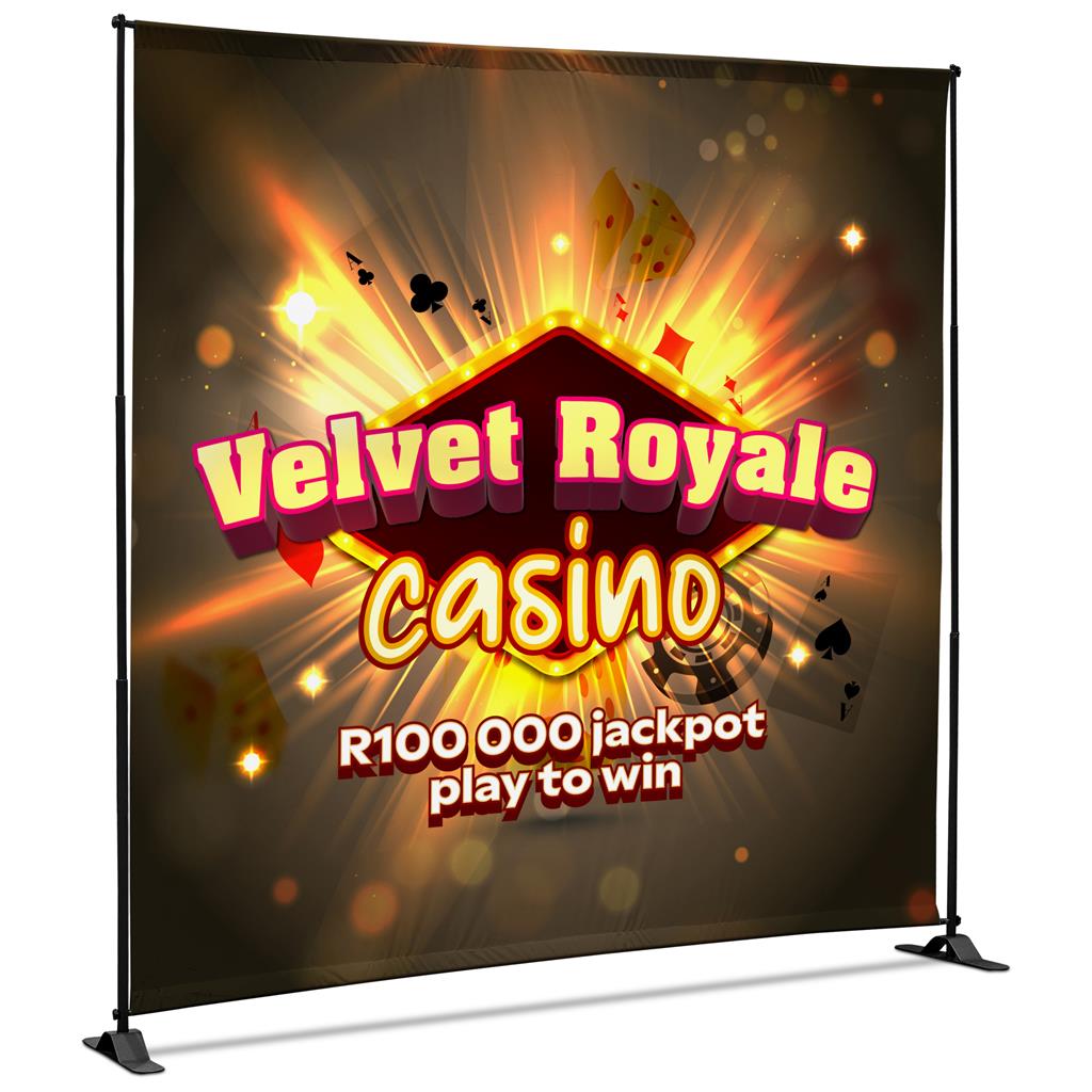 Adjustable Banner Stand Eco 2.25m x 2.4m