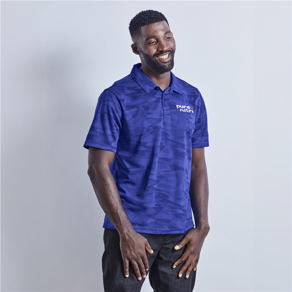 Mens Volition Golf Shirt - RED / XL
