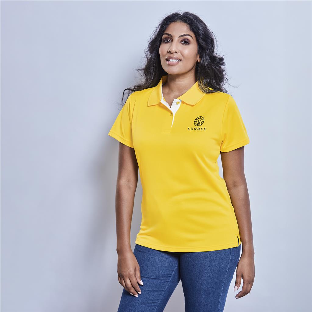 Ladies Tournament Golf Shirt - NAVY / XL