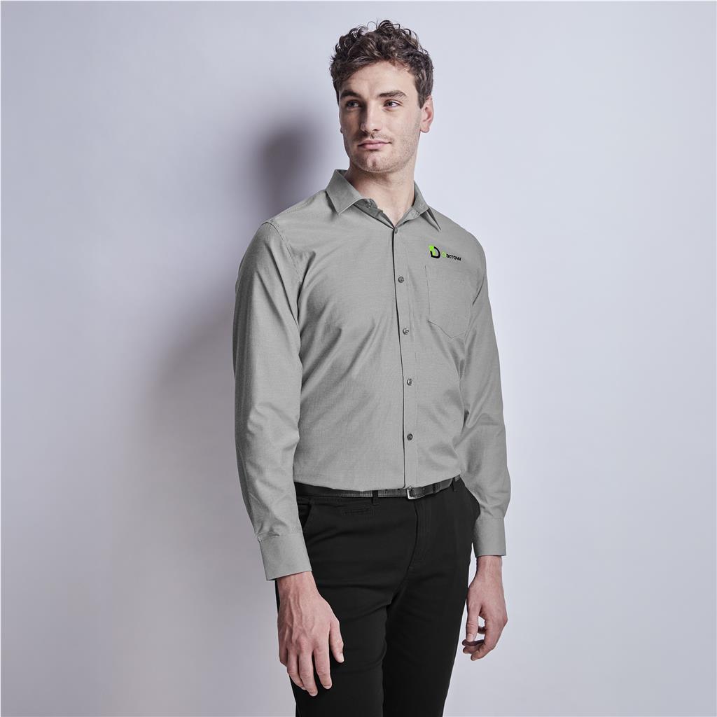 Mens Long Sleeve Northampton Shirt - Black