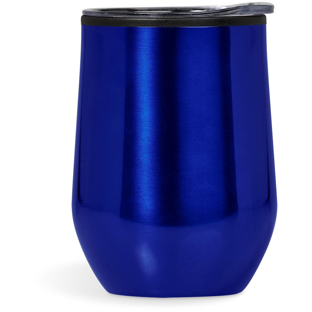 Serendipio Madison Stainless Steel & Plastic Double-Wall Tumbler - 350ml - BLACK