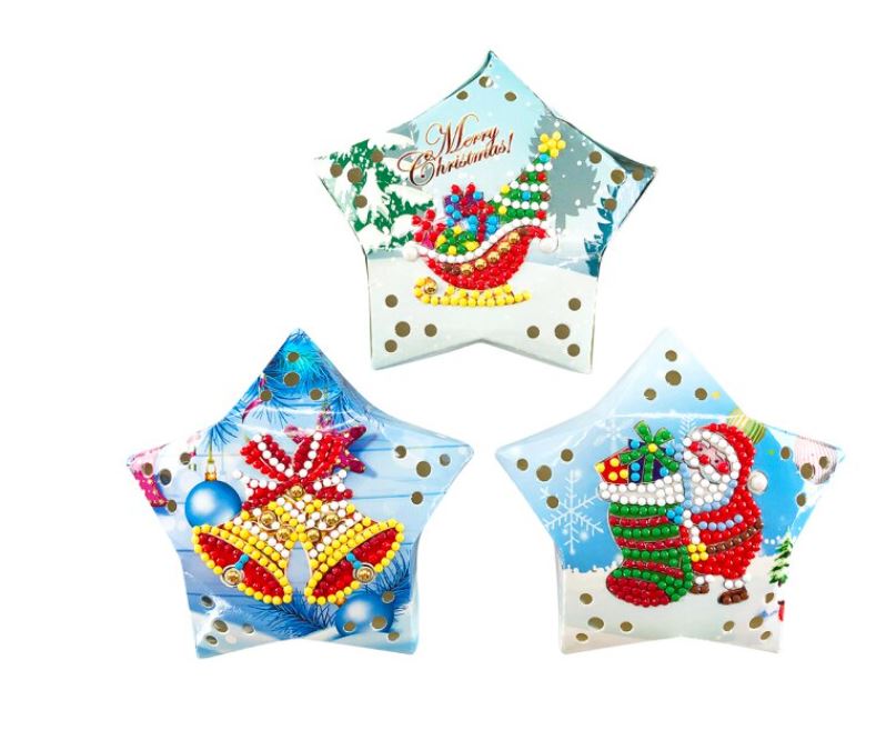 Fairy Lights Christmas Twinkles - Diamond Dot art