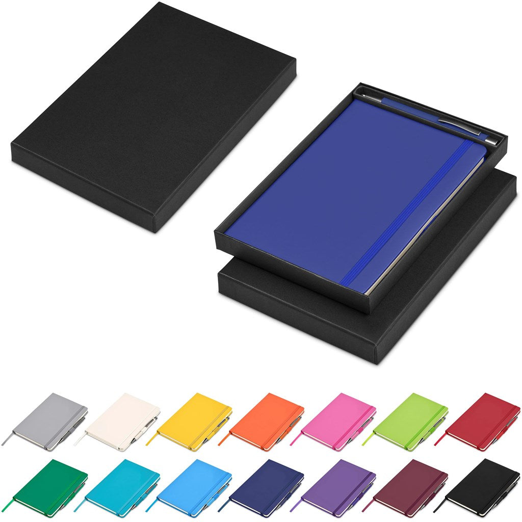 Carson Notebook & Pen Set - Red