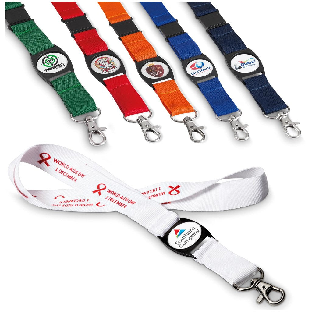 Altitude Bold Statement Dome Lanyard - NAVY