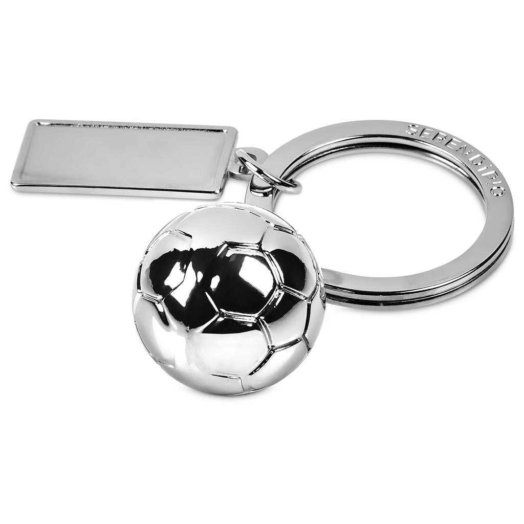 Serendipio Soccer Ball Charmed Keyholder