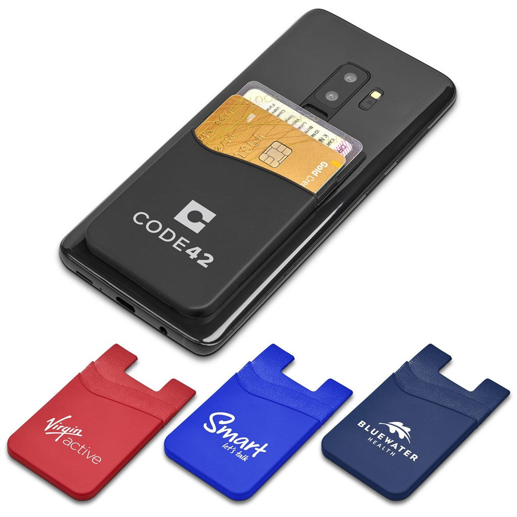 Altitude Snazzy Dual Phone Card Holder - BLUE