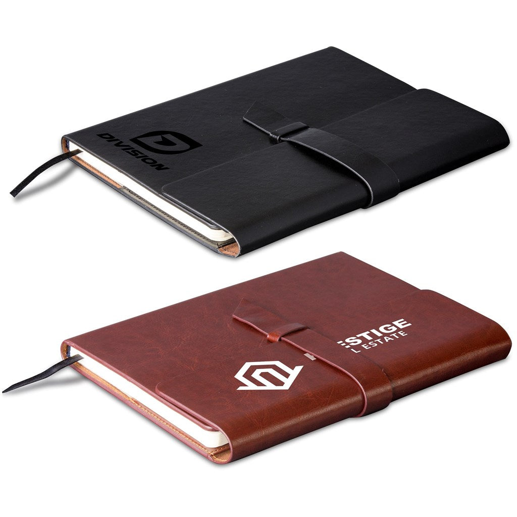 Altitude Peninsula A5 Hard Cover Notebook - BLACK