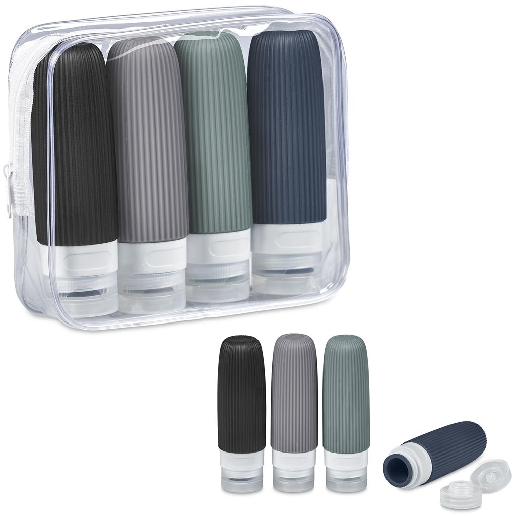 Serendipio Pack Mate Silicone Travel Set