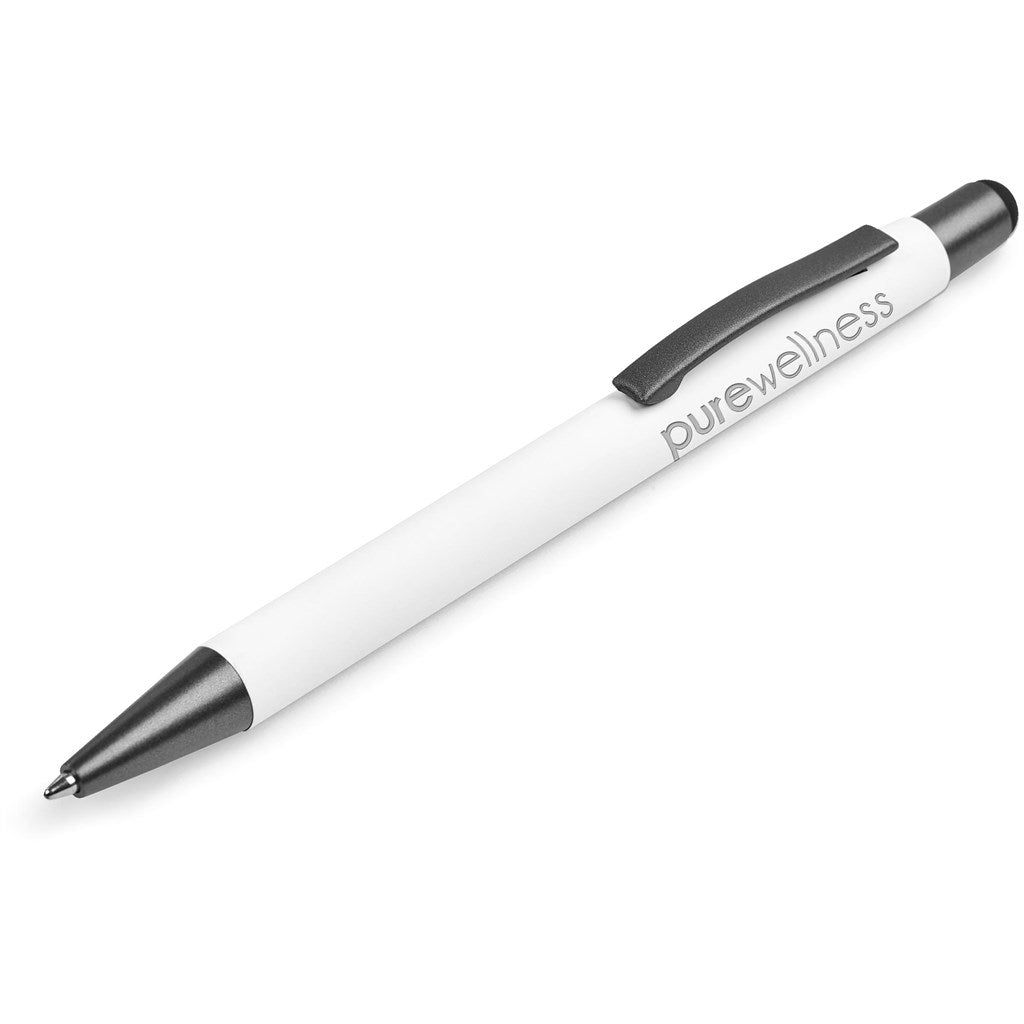 Altitude Silky Stylus Ball Pen - BLACK