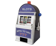 Spin-to-Win Mini Slot Machine - Multicoloured / 10 (w) x 20 (h) x 10 (d)