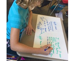 A3 Whiteboard Writing Slate