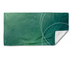 Fluffy Custom Single-Sided Sub Beach Towel -Medium - Full Colour / 160 (l) x 77 (w)