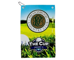 Smooth Custom Single-Sided Golf Towel - Full Colour / 57 (l) x 37 (w)