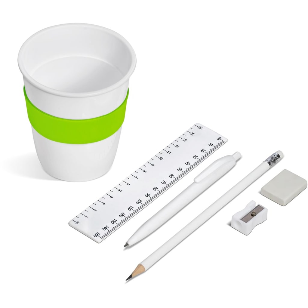 Altitude Caddypop Stationery Set - Lime