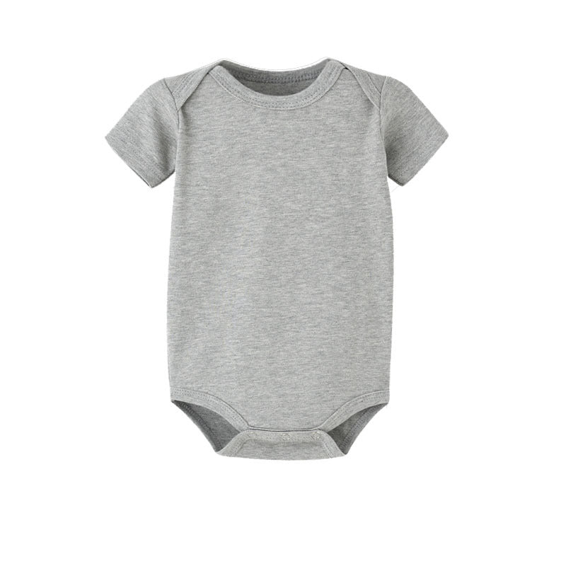Short-sleeved body vest-3 months Grey