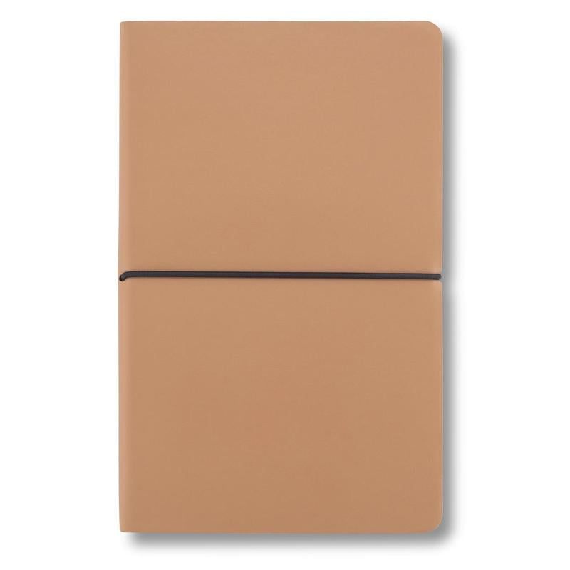 PEJA - Santhome A5 Recycled PU Soft Cover Notebook - Tan