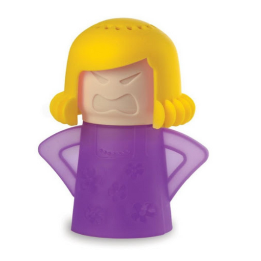 Angry mom microwave cleaner Purple