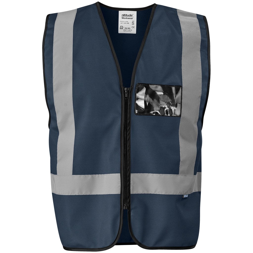 Direction En4 Hi-Viz Reflective Full Zip Vest - LIME / 5XL