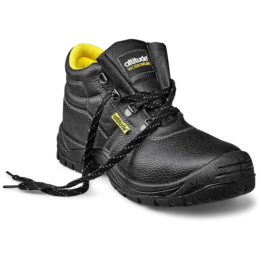 Mega Safety Boot Steel Toe Cap - BLACK / 8