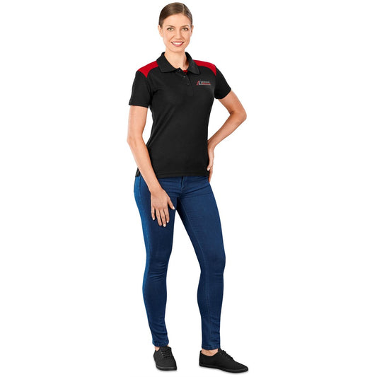 Ladies Apex Golf Shirt - GREY / XL