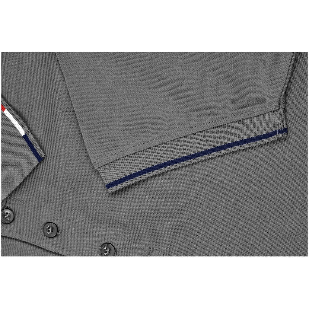 Mens Ash Golf Shirt - Grey