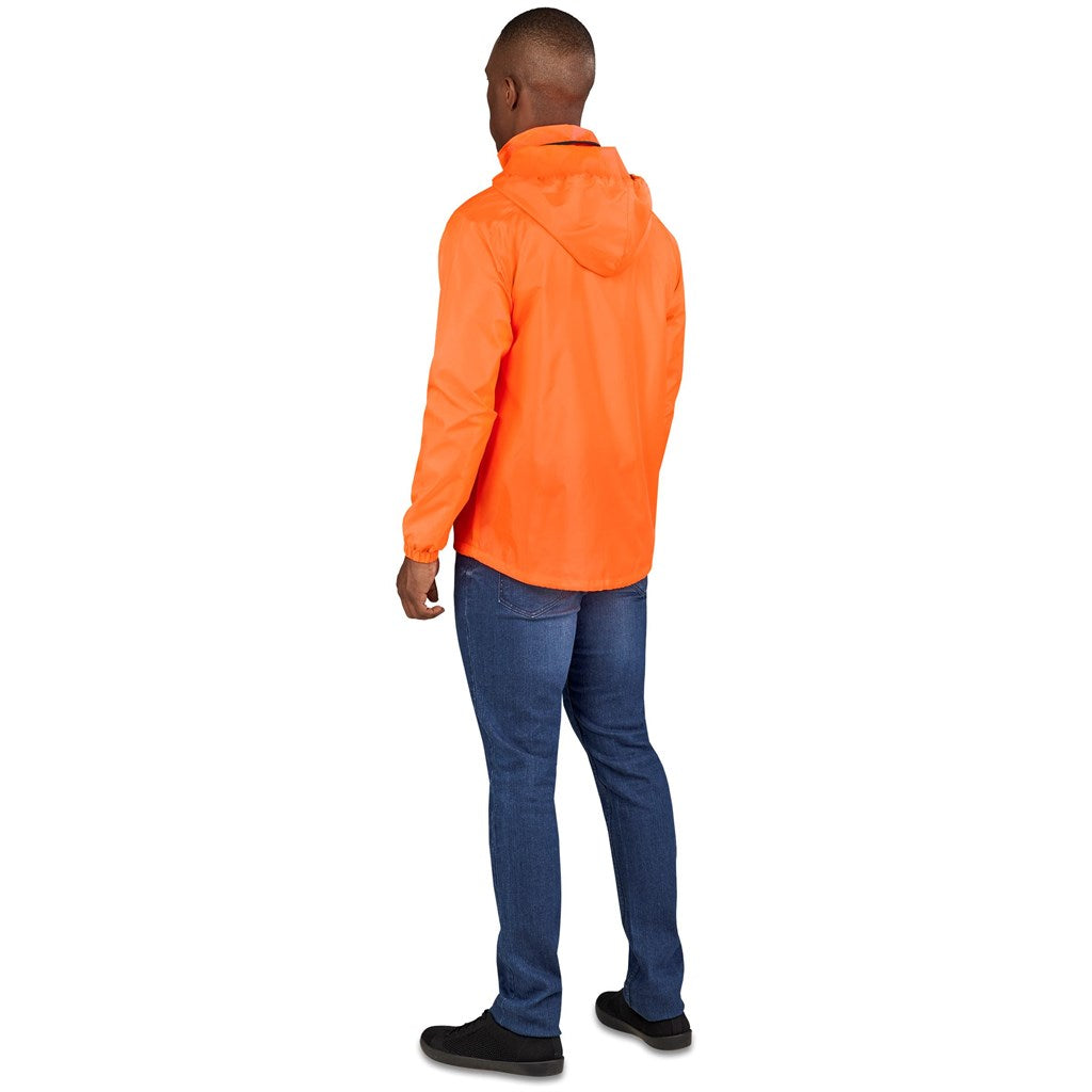 Unisex Cameroon Rain Jacket - RED / S