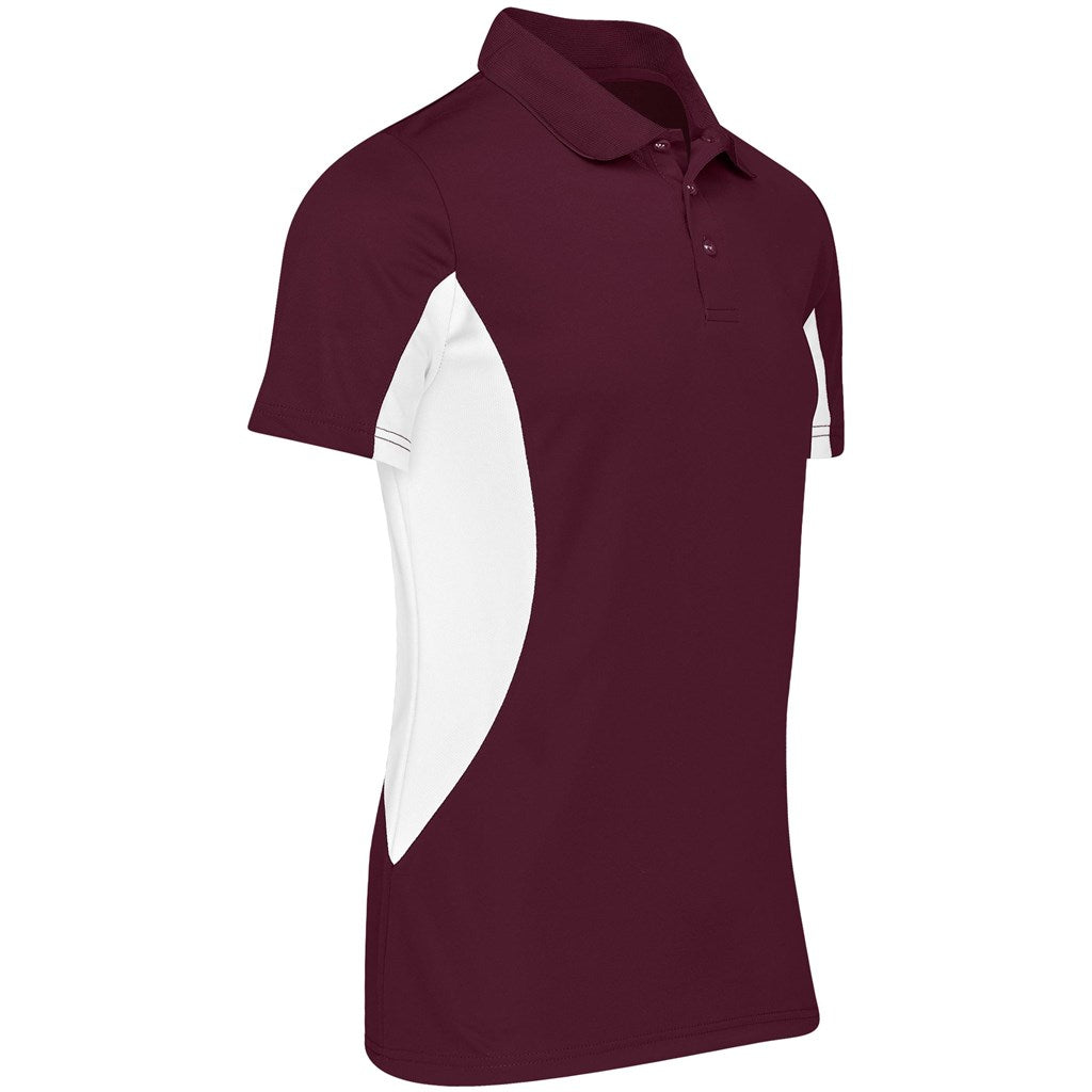 Mens Championship Golf Shirt - BLACK RED / M