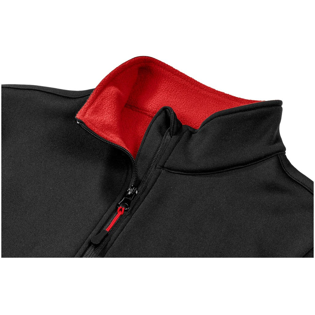 Ladies Palermo Softshell Jacket - BLACK / L