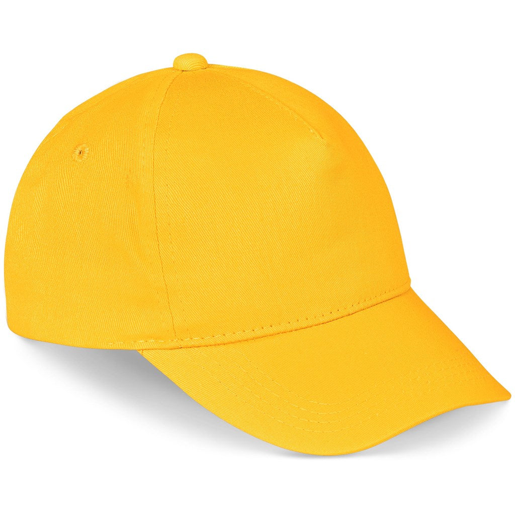 Piccolo Kids 5 Panel Cap - Yellow