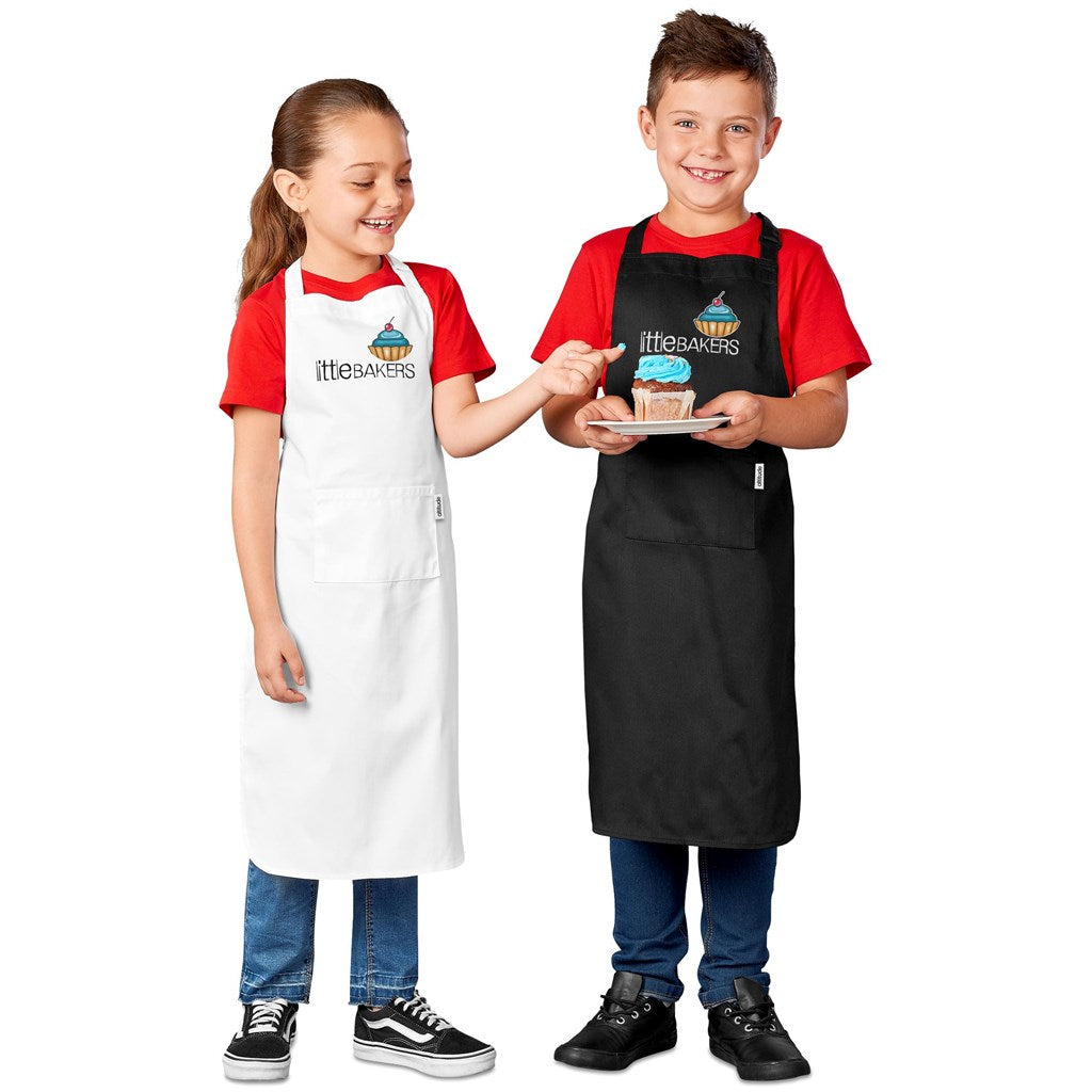 Altitude Kids Trickle Bib Apron - BLACK