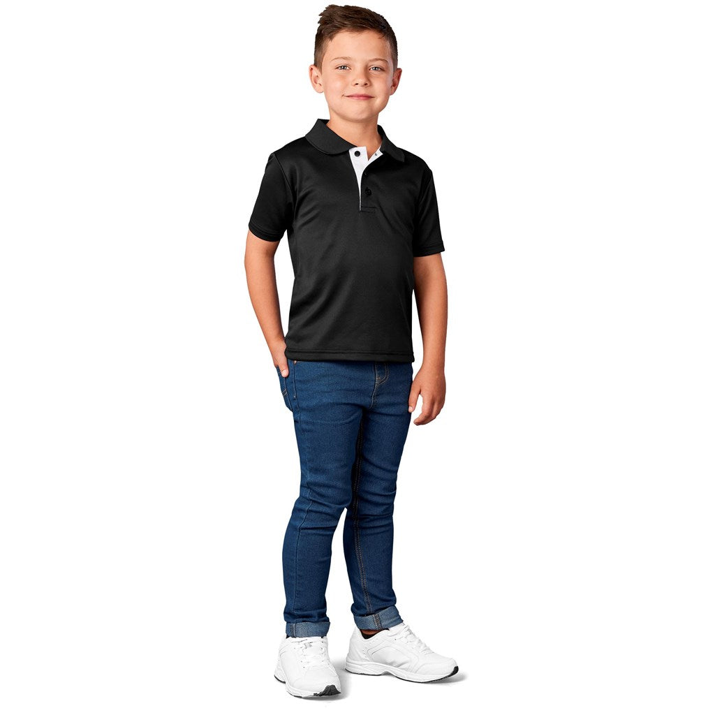 Kids Tournament Golf Shirt - ORANGE / 14