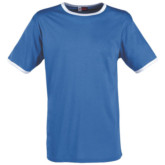 Mens Adelaide Contrast T-Shirt - Light Blue