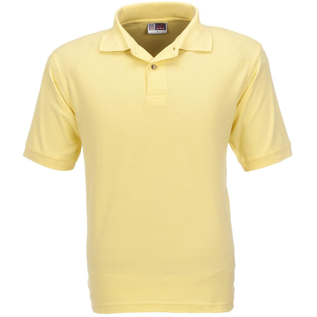 Mens Boston Golf Shirt - WHITE / 5XL
