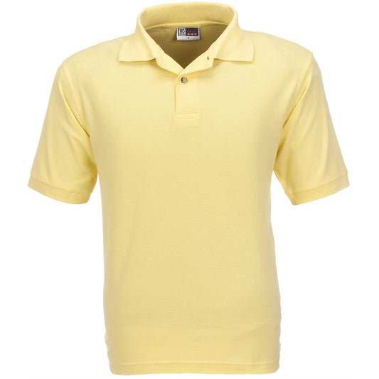 Mens Boston Golf Shirt - RED / M