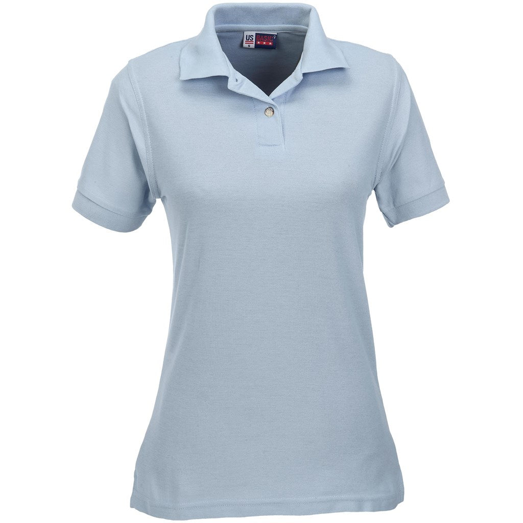 Ladies Boston Golf Shirt - WHITE / S