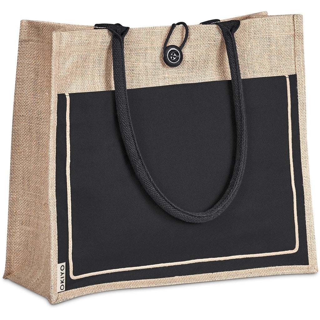 Okiyo Umi Jute & Cotton Tote