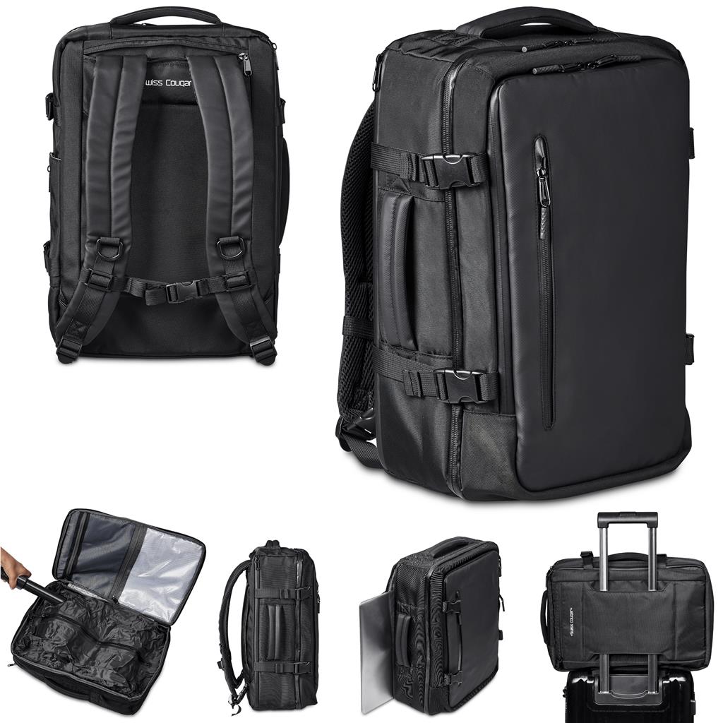 Swiss Cougar Lancaster Hybrid Laptop Backpack - BL