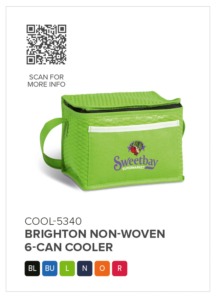 Brighton Non-Woven 6-Can Cooler