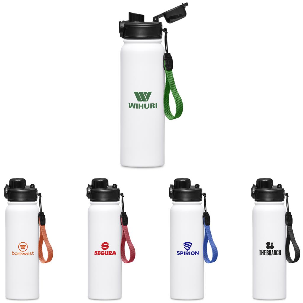 Altitude Serrano Stainless Steel Vacuum Water Bottle – 750ml - BLUE