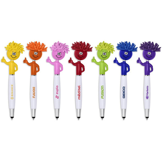 Altitude Moptopper Thumbs-Up Stylus Ball Pen & Screen Cleaner