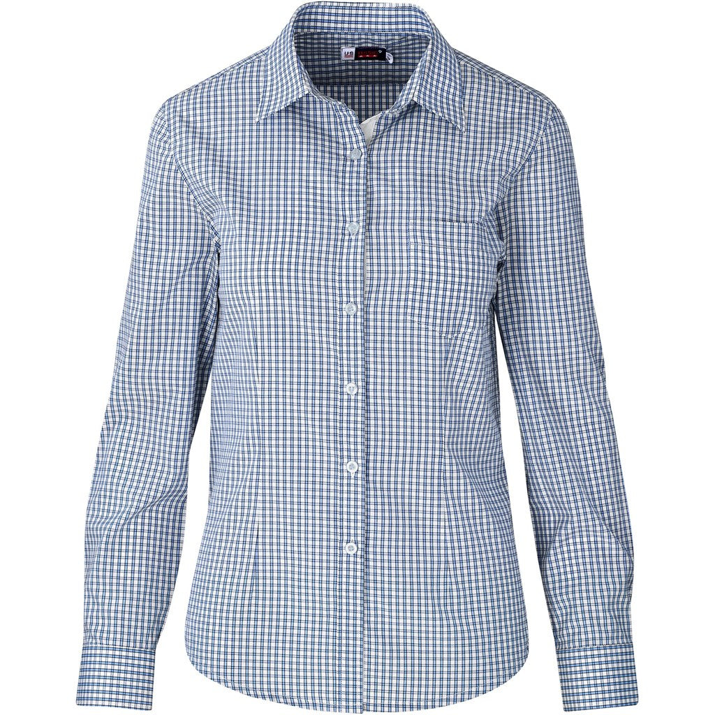 Ladies Long Sleeve Kenton Shirt - Khaki