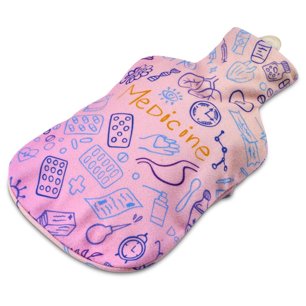 Pre-Printed Sample Hoppla Kindle Large Hot Water Bottle and Cover