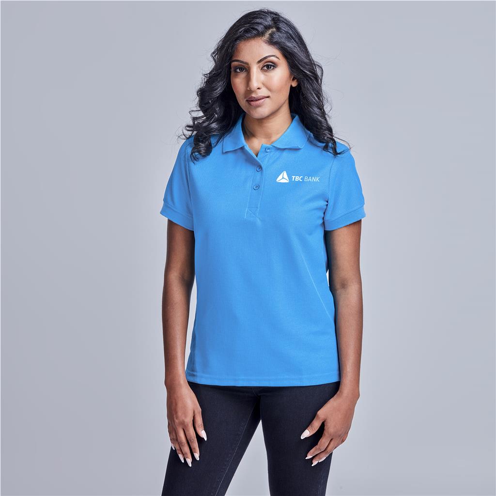 Ladies Exhibit Golf Shirt - RED / 2XL