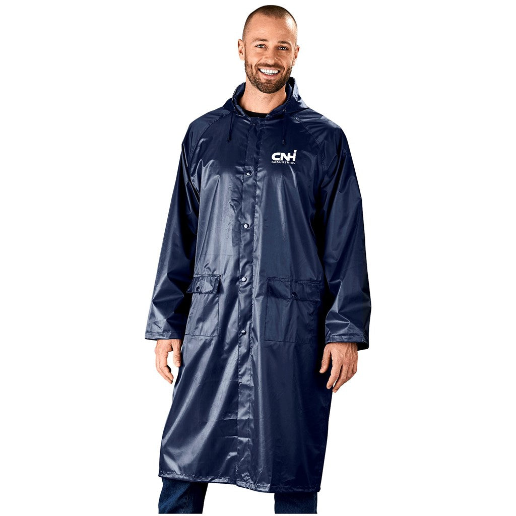 Thunder Rubberised Polyester/Pvc Raincoat - Yellow